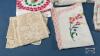 QUANTITY OF DOILIES, PILLOW CASES ETC. - 2