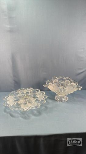 FANCY GLASS WARE LOT