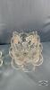 FANCY GLASS WARE LOT - 4