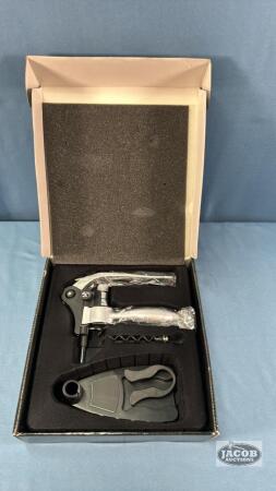 UNUSED ARCOSTEEL CORK SCREW WITH STAND