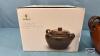 3 QUART STONE WARE BEAN POT - 2