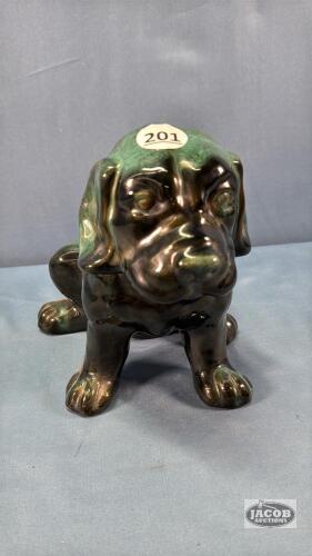 BLUE MOUNTIN POTTERY DOG FIGURINE