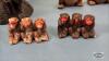 APPROX. (9) MONKEY AND BUDAH FIGURINES - 6