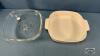 10 IN SQUARE X 2.5IN DEEP CASSEROLE WITH LID - 4