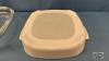 10 IN SQUARE X 2.5IN DEEP CASSEROLE WITH LID - 5