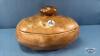 CERAMIC 10IN BOWL WITH LID - 4