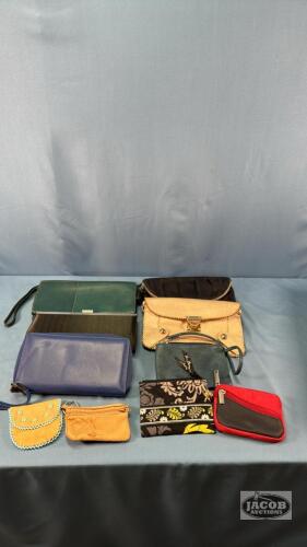 APPROX. (5) PURSES AND (5) CHANGE PURSES