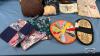 ASSORTED OVEN MITT, HEAT PAD AND KITCHEN TOWELS - 4