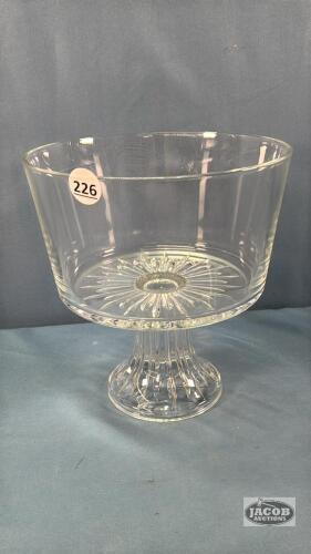 9IN TALL PEDESTAL DISH