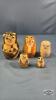 (3) NESTING DOLLS AND (1) EMPTY NESTING DOOL - 2