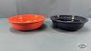 (2) FIESTA 7IN WIDE BOWLS - 2