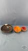 (3) CERAMIC BOWLS