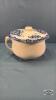 (1) UNMATCHED CHAMBER POT WITH LID