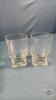 ASSORTED JUICE GLASS LOT - 4