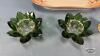 (1) 12.5IN GERMANY PICKLE TRAY WTH CANDLE HOLDERS - 3