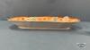 (1) 12.5IN GERMANY PICKLE TRAY WTH CANDLE HOLDERS - 6