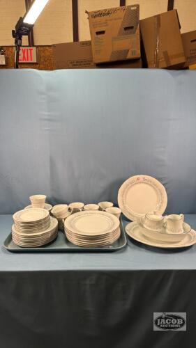 NORITAKE "MARYWOOD" PATTERN SET OF DISHES