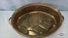 ENAMELD ROASTING PAN WITH LID - 4