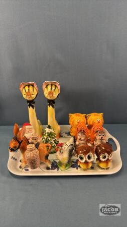 (8) SALT AND PEPPER SETS