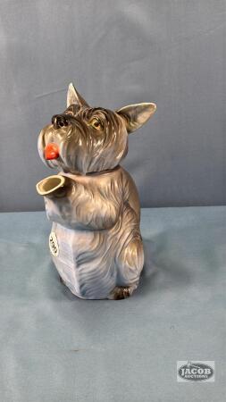 VINTAGE DOG TEA POT