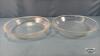 (3) PYREX PIE PLATES - 4