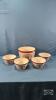 5 PIECE POPCORN SERVING SET