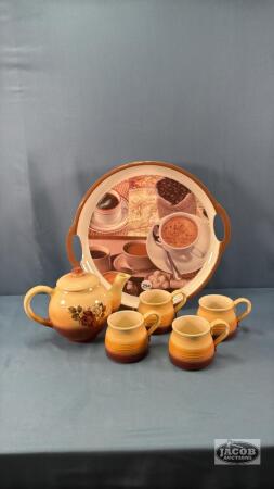 (5) PIECE TEA SET