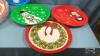 APPROX. 10 PLASTIC AND TIN SERVING TRAYS - 4