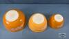 (3) PYREX MIXING BOWL NESTING SET - 4