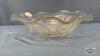9.5IN FLUTED IRIS GLASS BOWL - 2