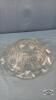 9.5IN FLUTED IRIS GLASS BOWL - 4