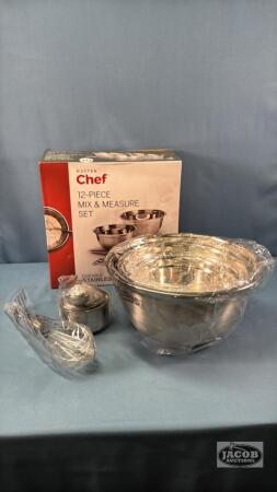 MASTER CHEF 12 PIECE MIX AND MEASURE SET