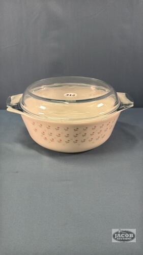 PYREX CASEROLE WITH LID