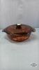 AMBER ANCHOR HAWKING CASEROLE WITH LID