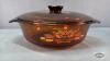 AMBER ANCHOR HAWKING CASEROLE WITH LID - 2