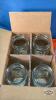 (2) COLAPSIBLE WIRE BASKETS AND (10) DRINKING JARS - 3