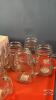 (2) COLAPSIBLE WIRE BASKETS AND (10) DRINKING JARS - 4