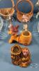 (2) SERVING PLATES WITH HORSE AND CHINA FIGURINES - 4