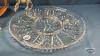 (2) SERVING PLATES WITH HORSE AND CHINA FIGURINES - 7