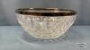 9.5IN METAL RIMMED SALAD BOWL WITH UNTENCILS - 2