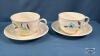 (9) CUPS AND SAUCERS - 2