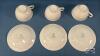 (9) CUPS AND SAUCERS - 13