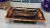 FARMALL SERVING TRAY WITH COBALT BLUE RELISH DISH - 5