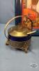 FARMALL SERVING TRAY WITH COBALT BLUE RELISH DISH - 6