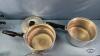 ASSORTED UNMATCHED POT AND PAN SET - 10
