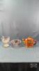 PRICE TEA POT WITH (2) GLASS BOWLS