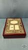 JEWELRY BOX WITH PICTURE FRAME LID
