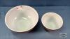 (2) PYREX MIXING BOWLS - 3