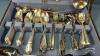 MISC. FLATWARE LOT IN CHEST - 3