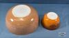 (2) PYREX MIXING BOWLS - 4